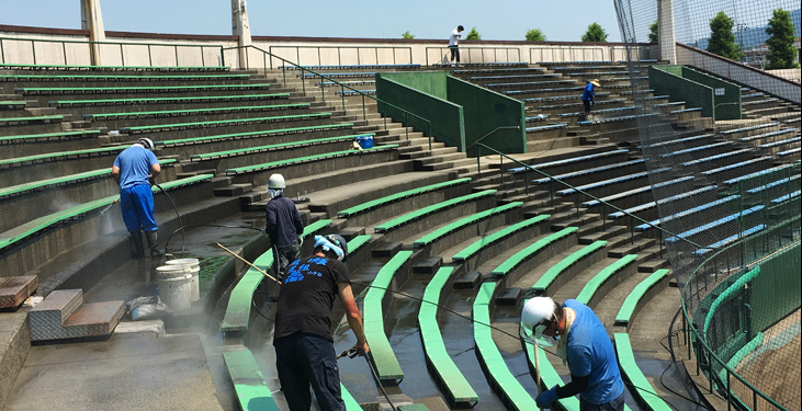 エコロビーム越後　悠久山球場